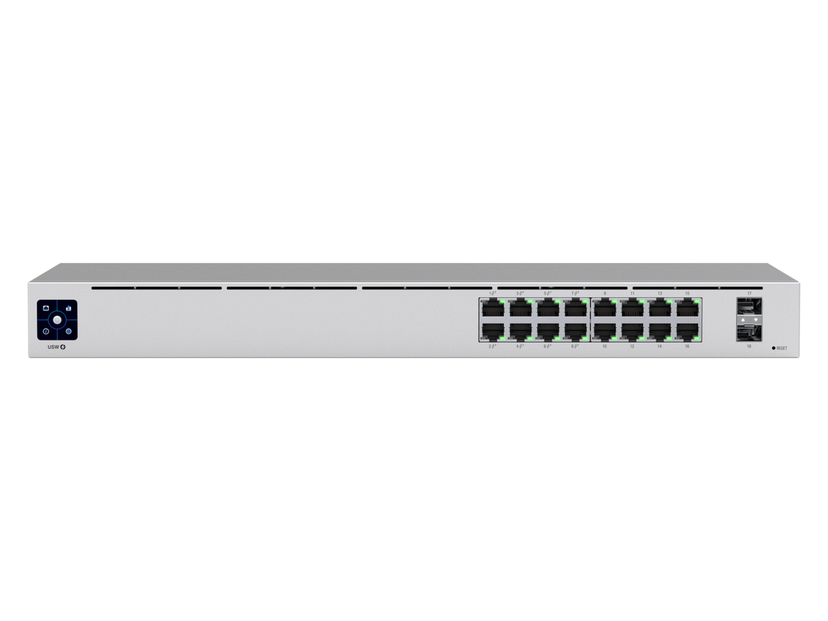 USL16PB Ubiquiti UniFi Switch 16 PoE 產品圖片