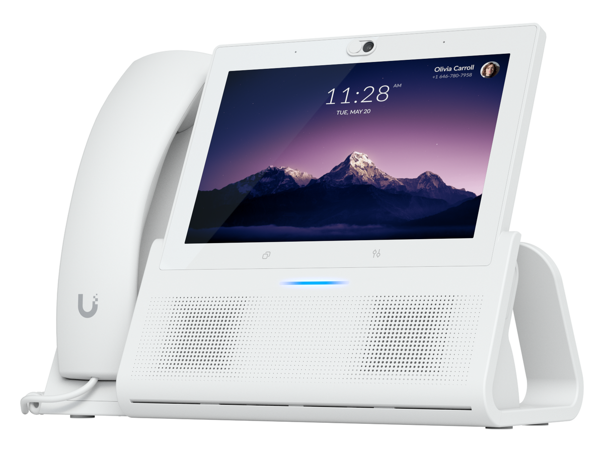 UTP-TouchMax-White Ubiquiti UniFi Talk Phone Touch Max White 產品圖片