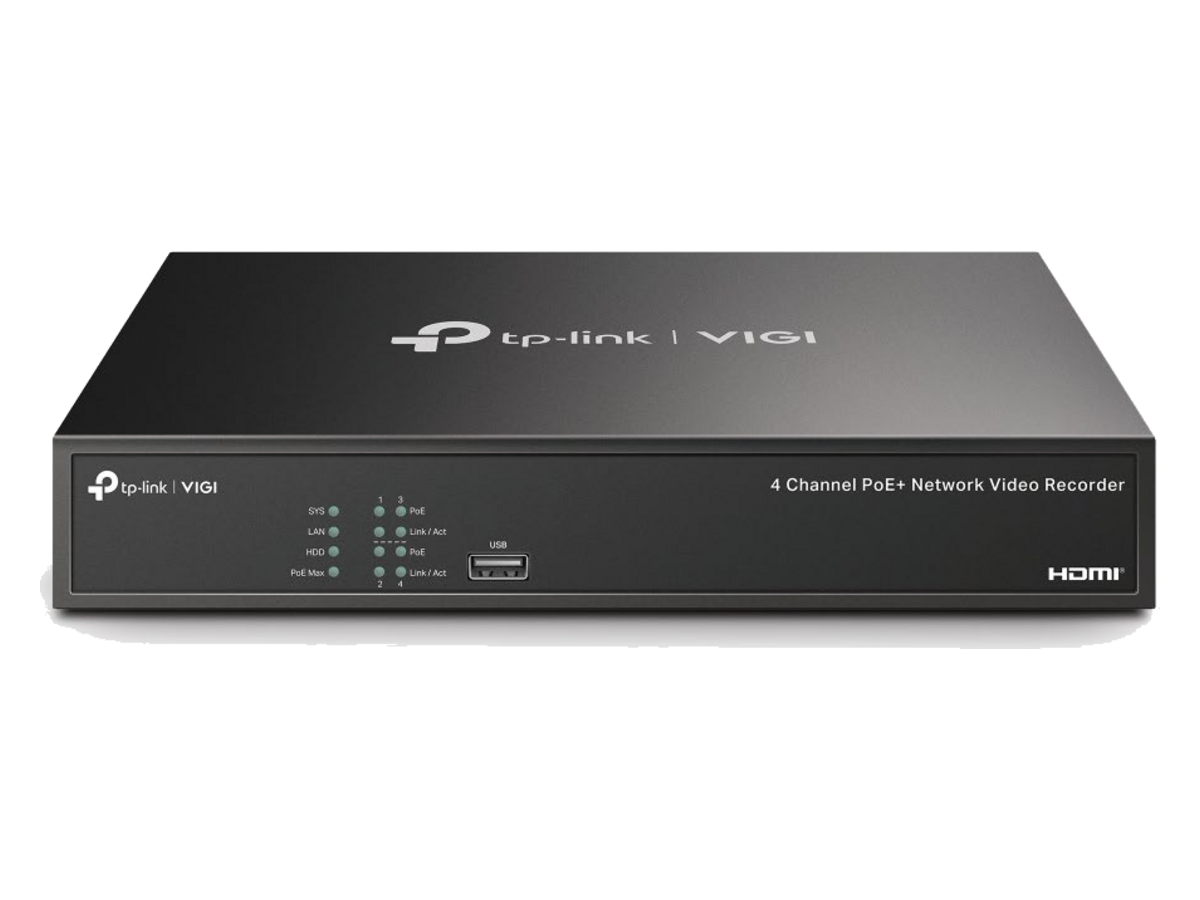 VIGI-NVR1004H-4P TP-Link PoE+ Network Video Recorder 產品圖片