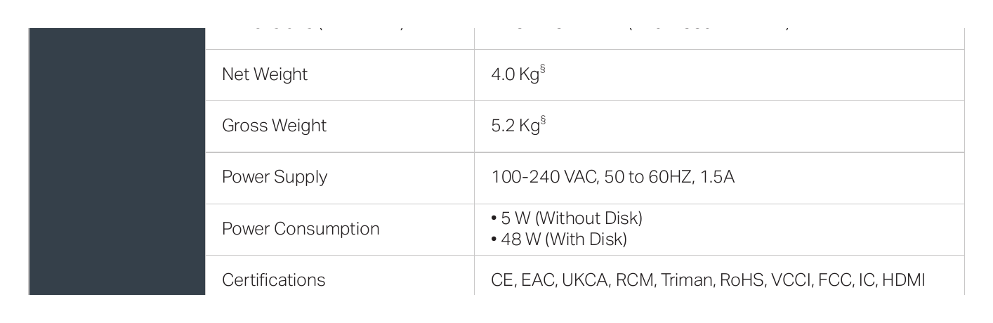 VIGI-NVR4032H 外形尺寸圖 詳見圖示｜Unit: mm