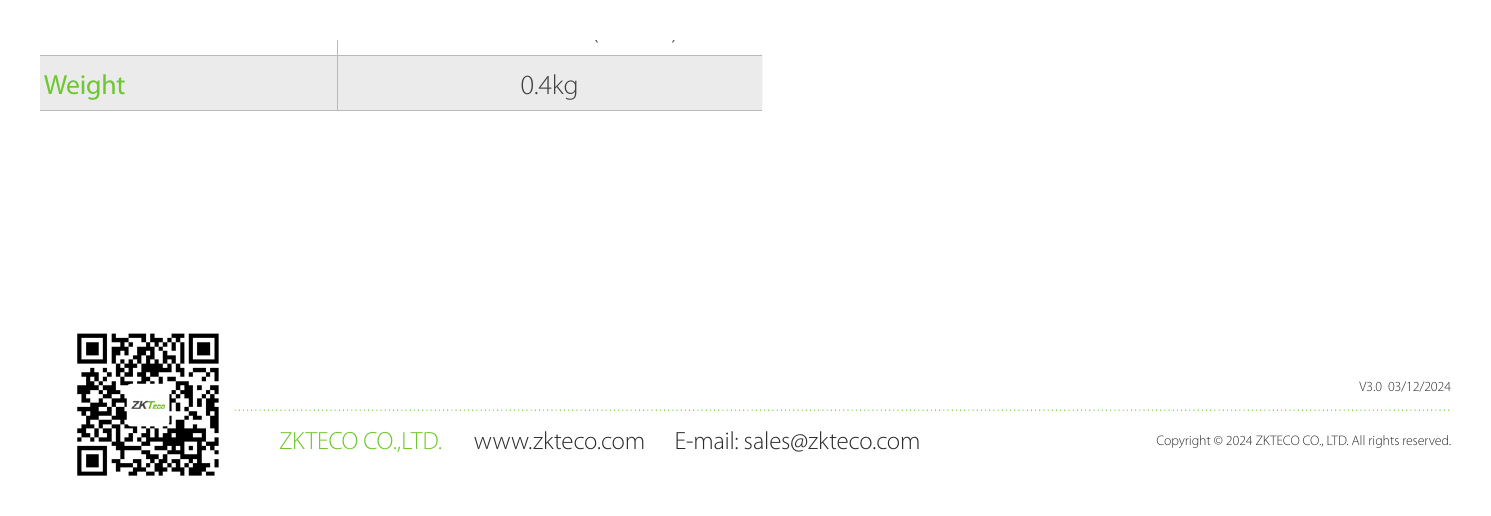 VK07-B52LKIT 外形尺寸圖 173*85*41 mm (L*W*D)｜重量 0.4kg V3.0 03/12/2024｜Unit: mm