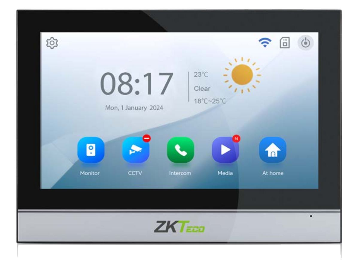 VK10-C51LKIT ZKTeco 4-wire Analog Video Intercom Kit for Villa 產品圖片