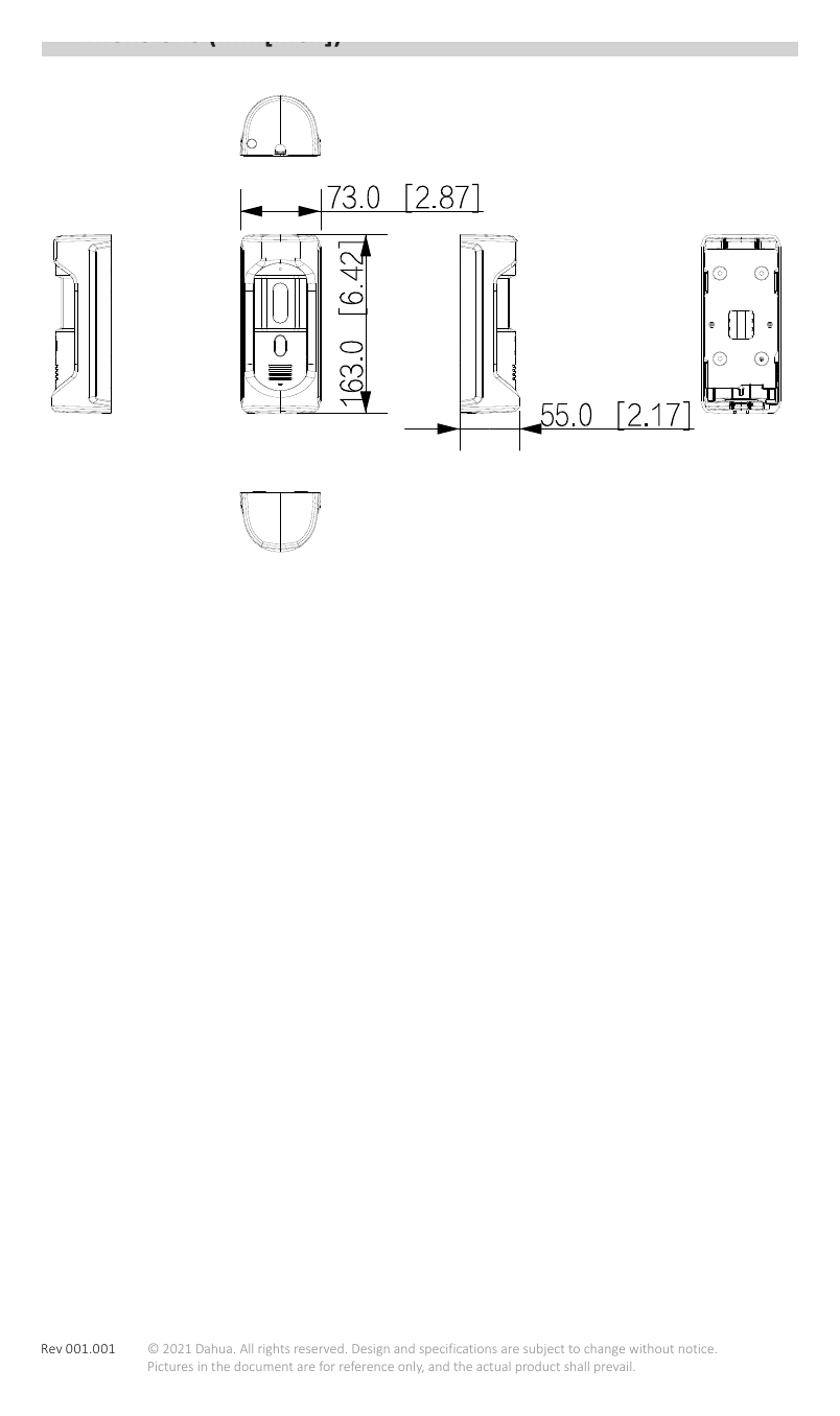 VTO2101E-P-S2 外形尺寸圖 詳見圖示｜Unit: mm