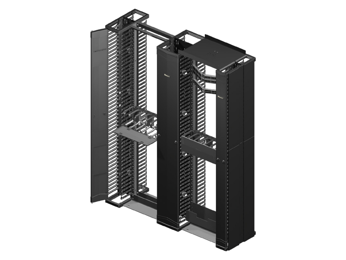 WMPF1E Panduit 2U水平理線器(前置雙鉸鏈蓋) 產品圖片
