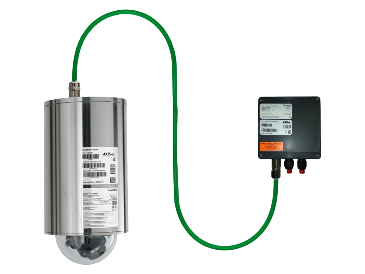 XPT-Q6055 axis ExCam XPT Q6055 Explosion-Protected PTZ Network 產品圖片