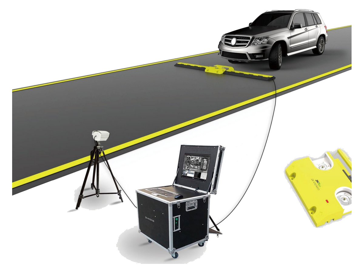 ZK-VSCN100 ZKTeco Portable Under-vehicle Scanning System 產品圖片