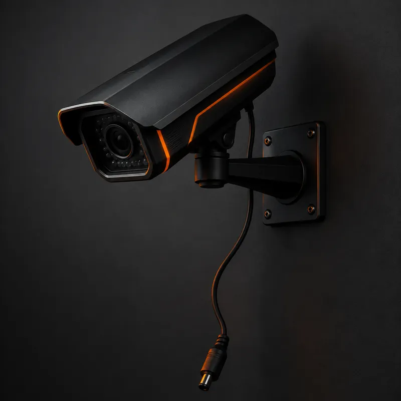 CCTV鏡頭冇電力維修示意圖