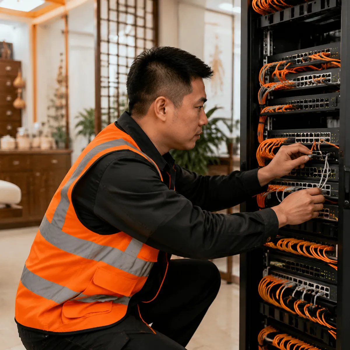 中醫診所網絡維修專家上門示意圖