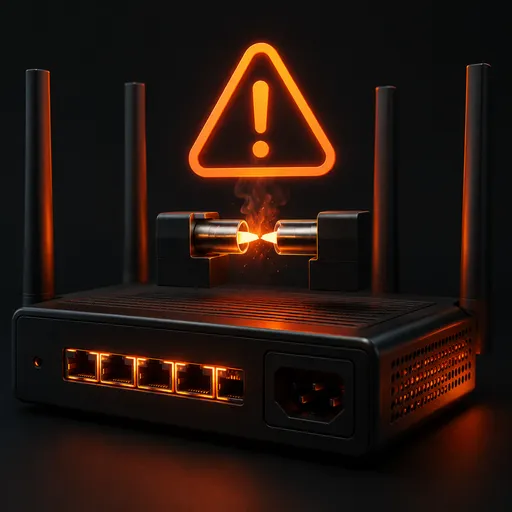 插頭鬆脫:電源接觸不良示意圖示