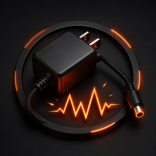 供電不穩:火牛電壓飄示意圖示